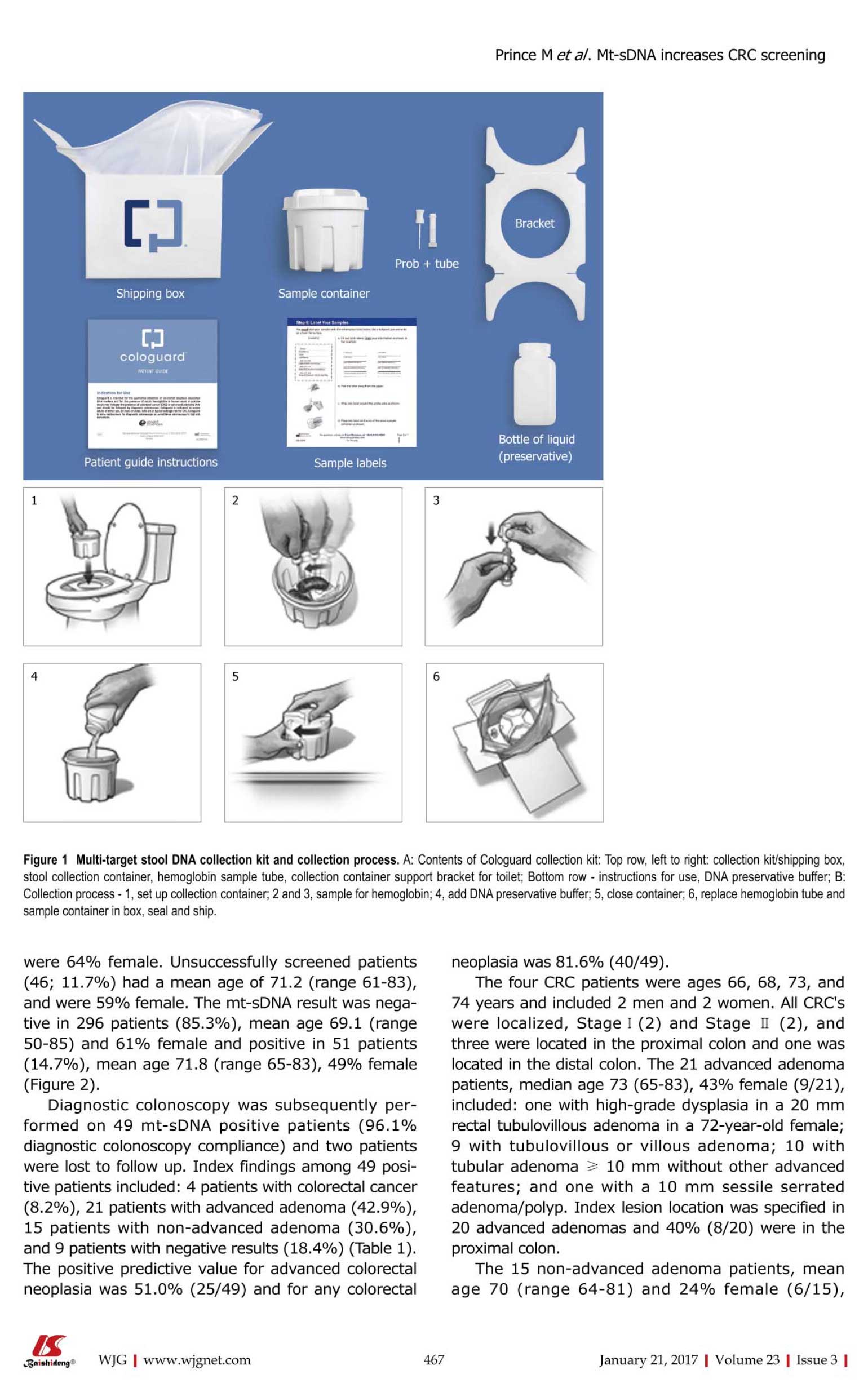 Multitarget stool DNA test increases colorectal cancer screening among previously noncompliant Medicare patients forth image.