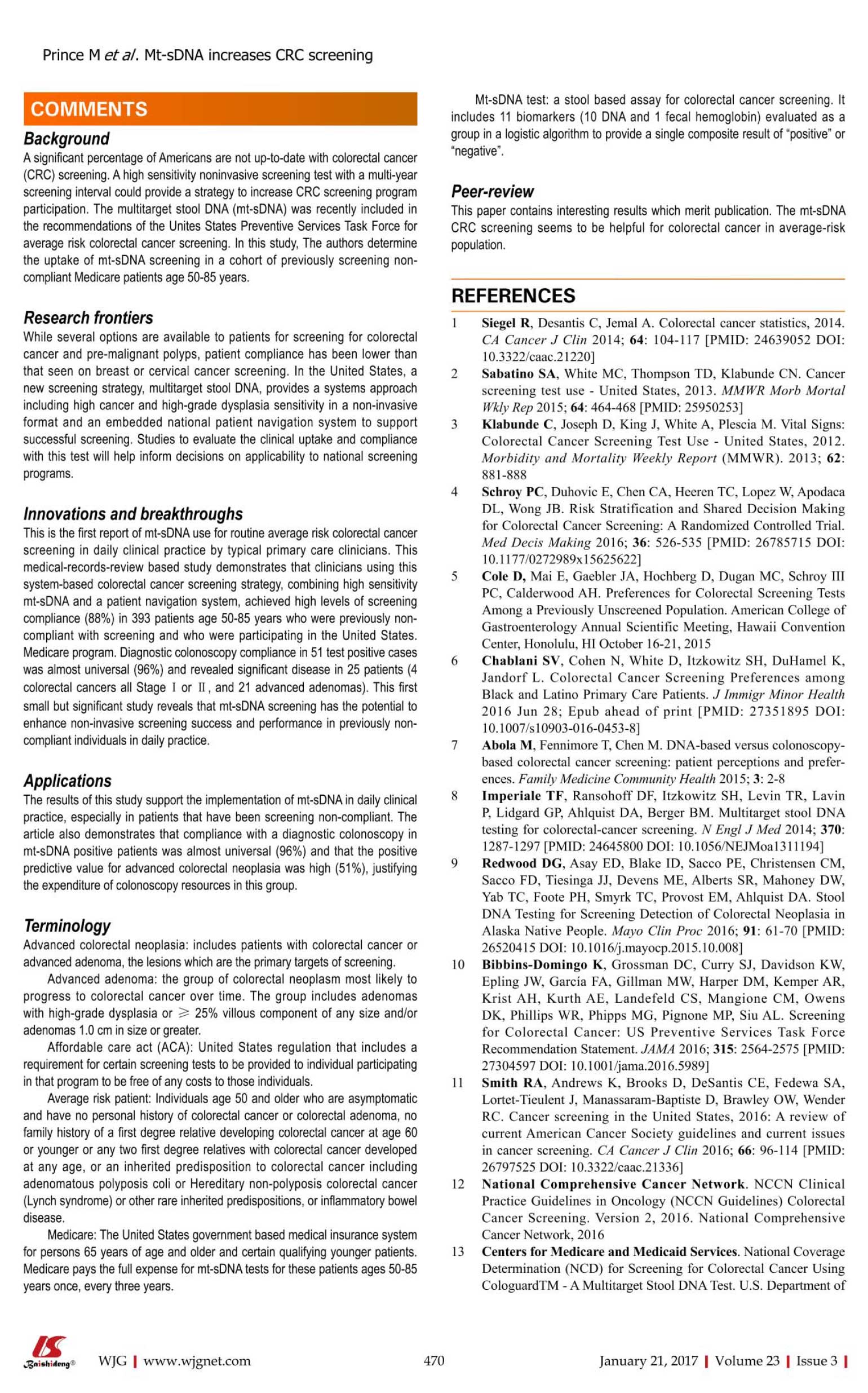 Multitarget stool DNA test increases colorectal cancer screening among previously noncompliant Medicare patients seventh image.